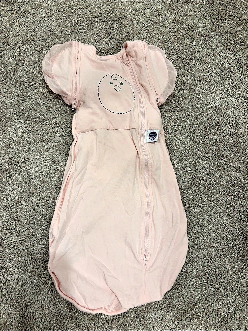 Nested Bean Zen One Swaddle Pink